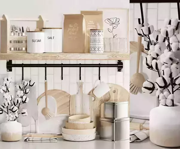 kitchen accessories VOL 104 3D model