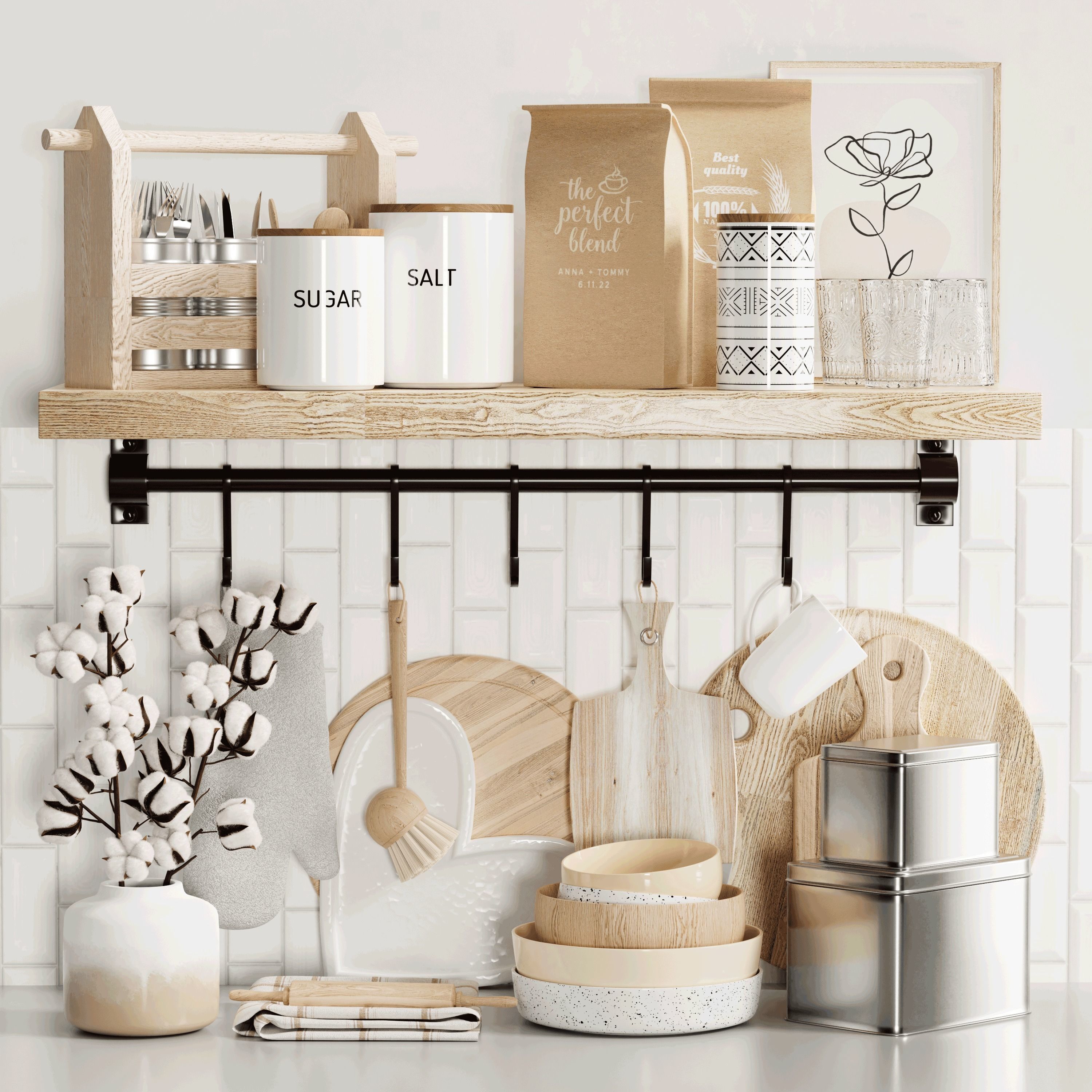 kitchen accessories VOL 104 3D model_1