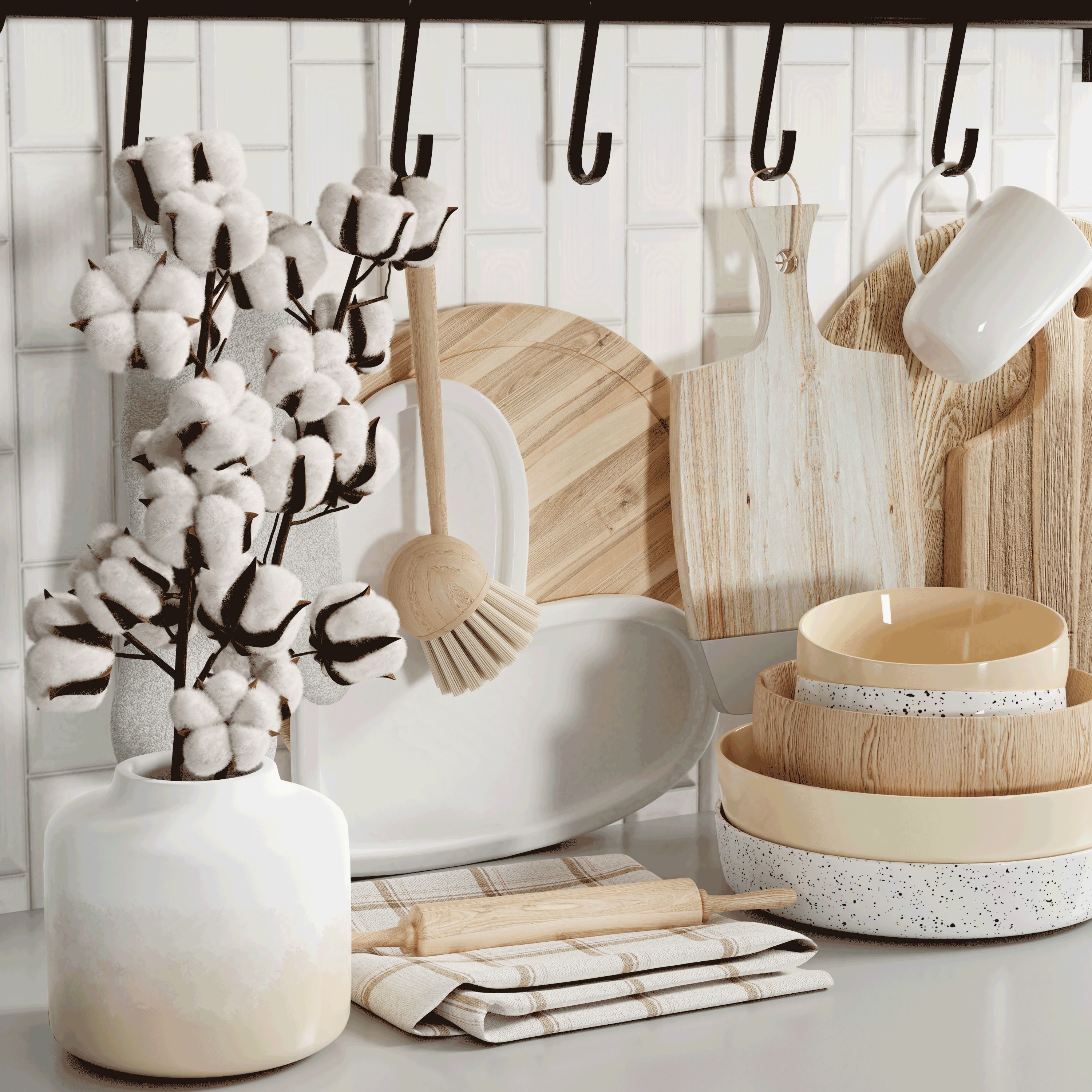 kitchen accessories VOL 104 3D model_2