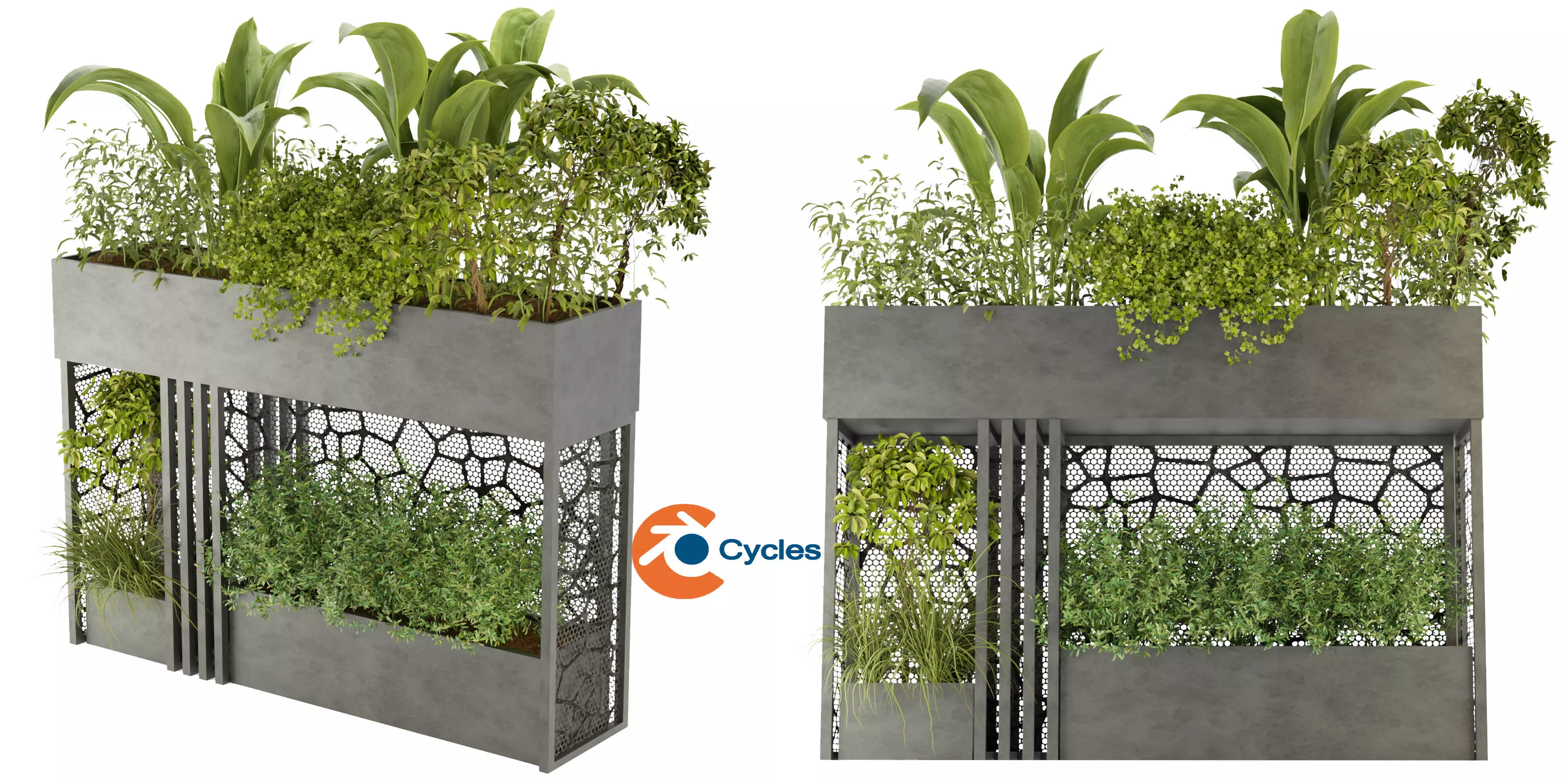 Collection plant vol 241 - blender model 3D model_0