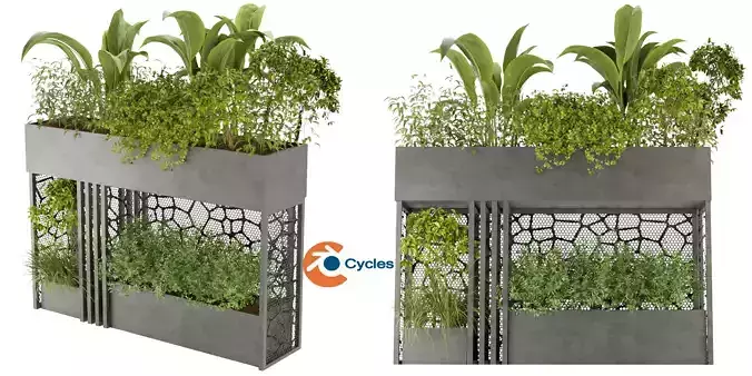 Collection plant vol 241 - blender model