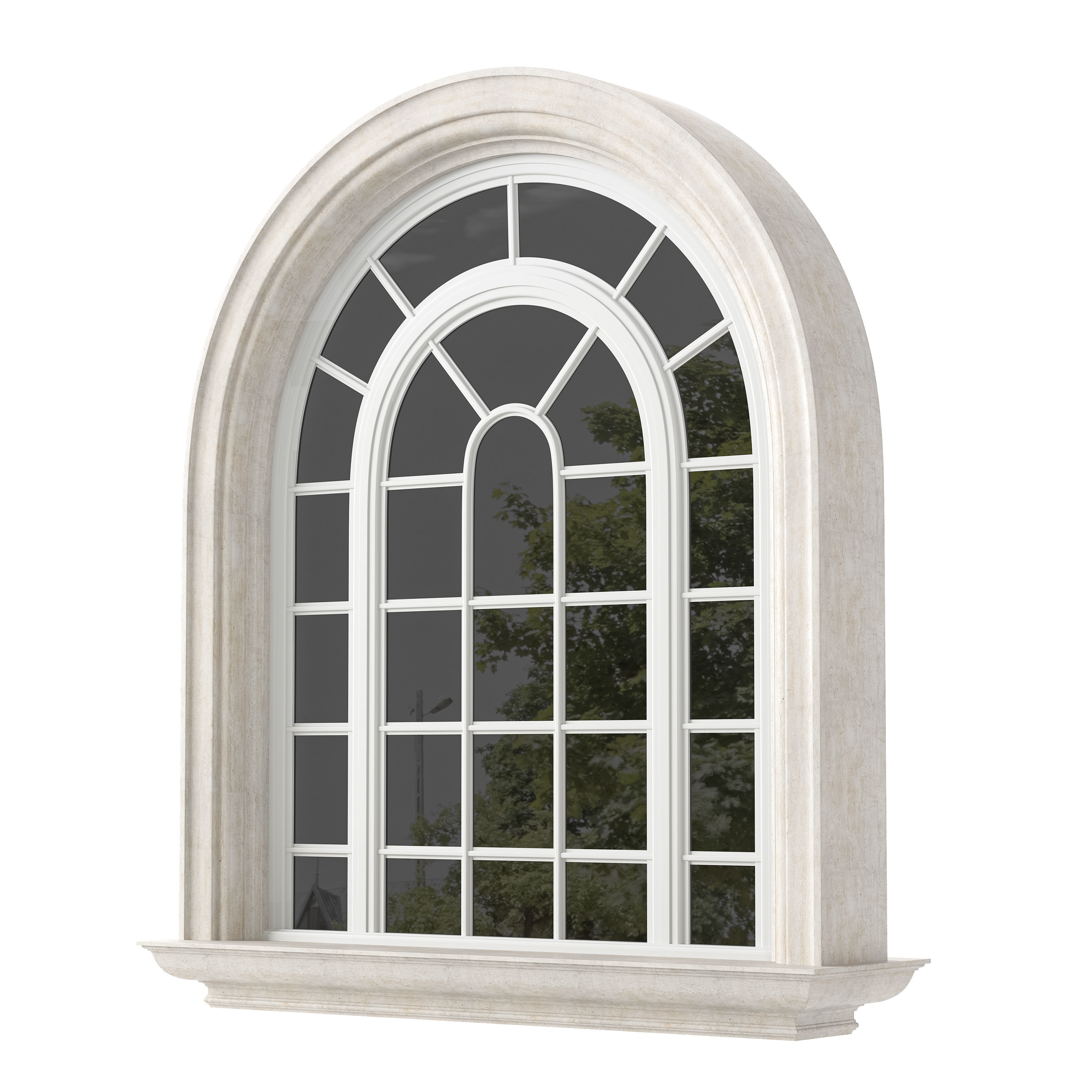 Classic Window 01 3D model | CGTrader