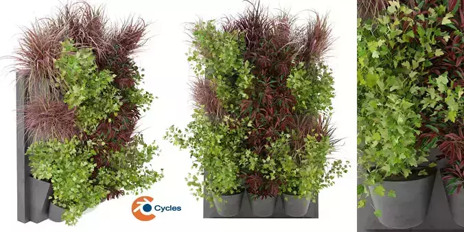 Collection plant vol 243 - blender model 