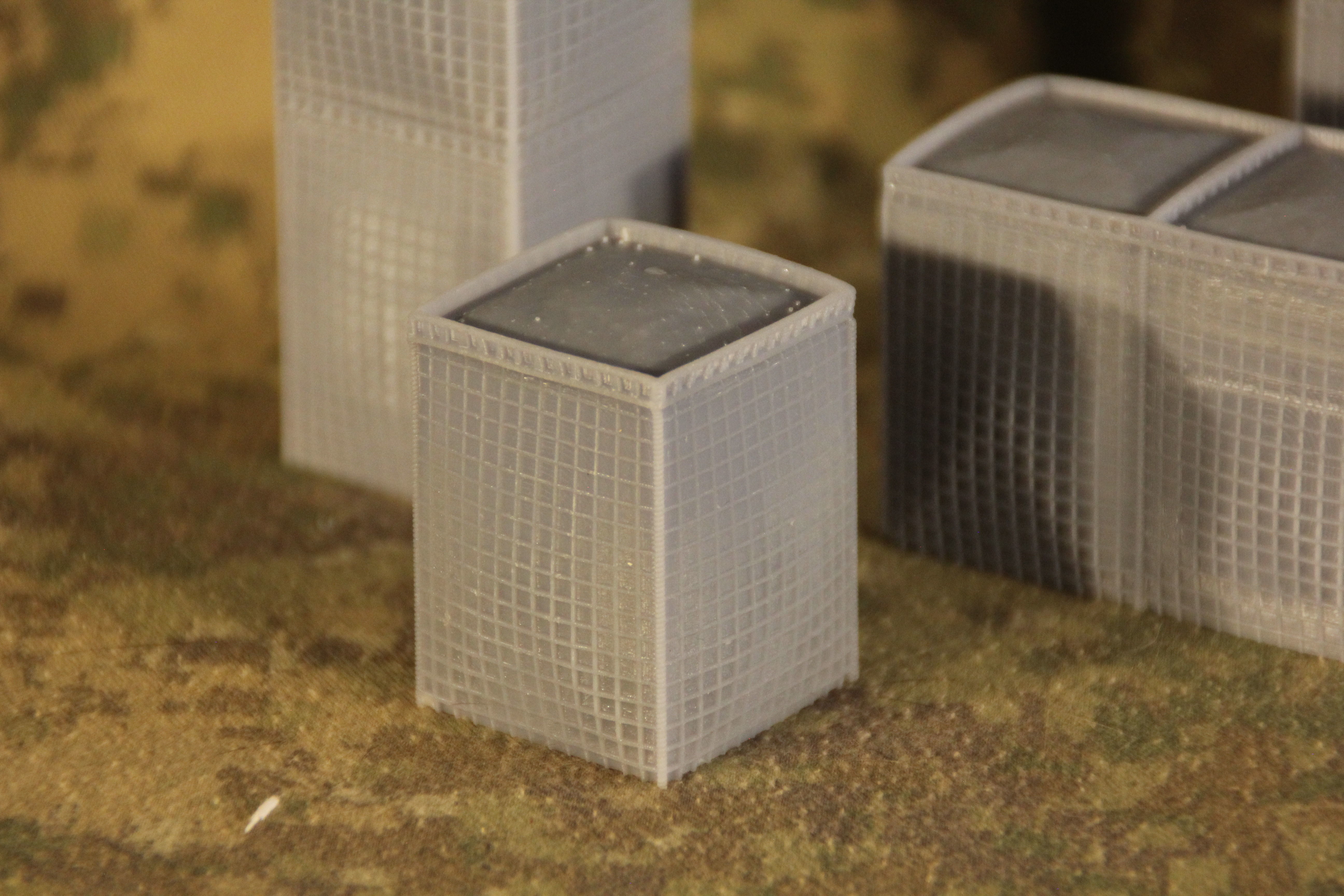 Force Protection  HESCO bastion barrier T-Wall K-Rail 3D print model_42