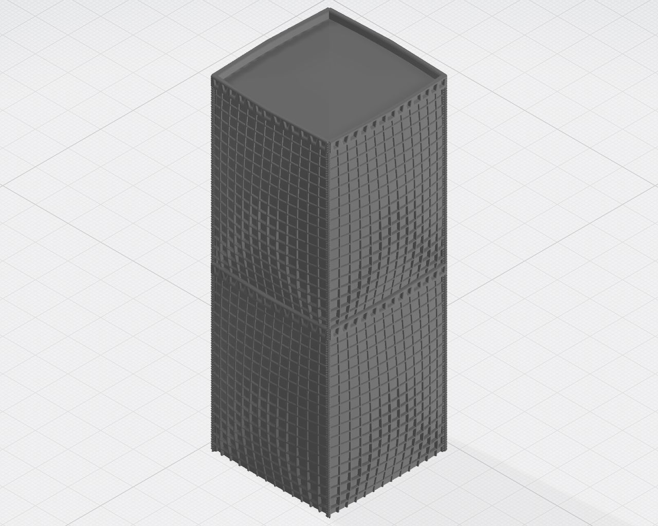 Force Protection  HESCO bastion barrier T-Wall K-Rail 3D print model_29