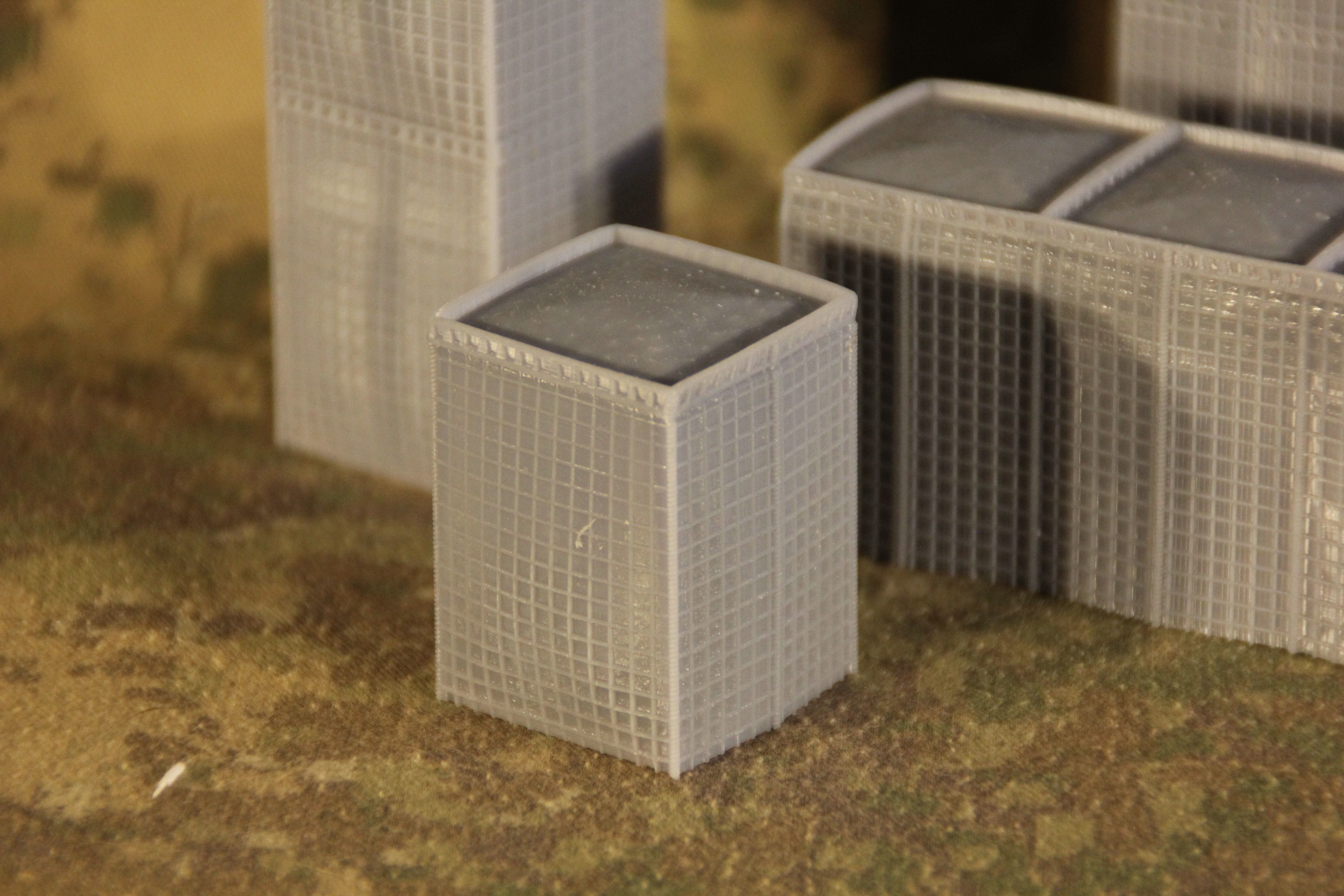 Force Protection  HESCO bastion barrier T-Wall K-Rail 3D print model_45