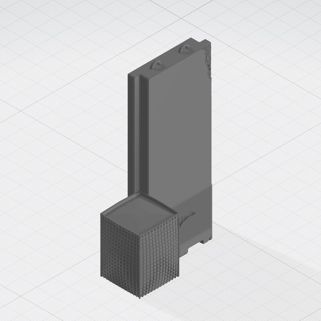 Force Protection  HESCO bastion barrier T-Wall K-Rail 3D print model_30