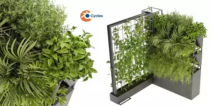 Collection plant vol 246 - blender model