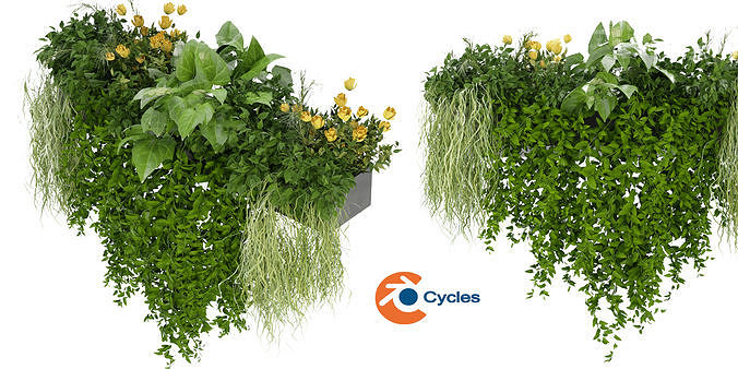 Collection plant vol 252 - blender model 3D model