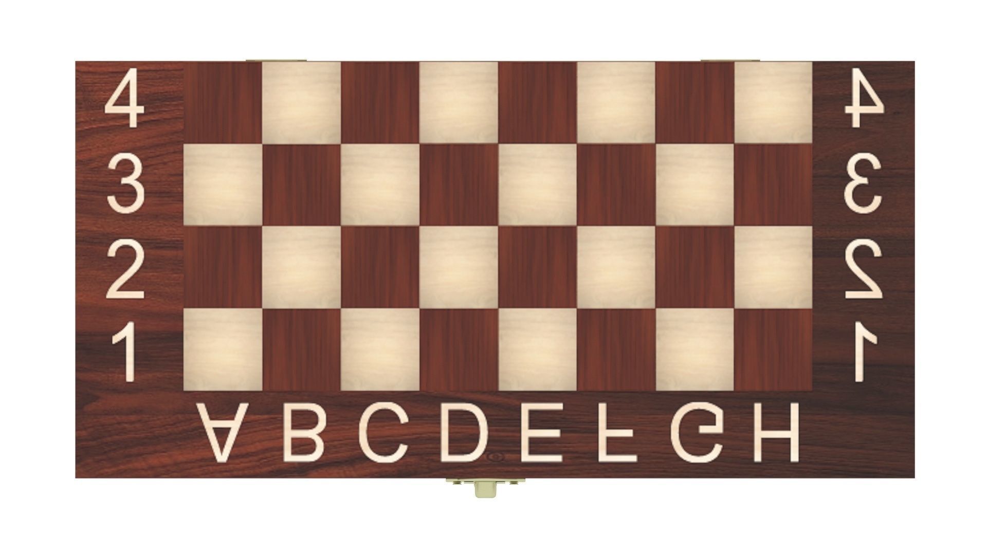 Closed Chess Board 3D model_8
