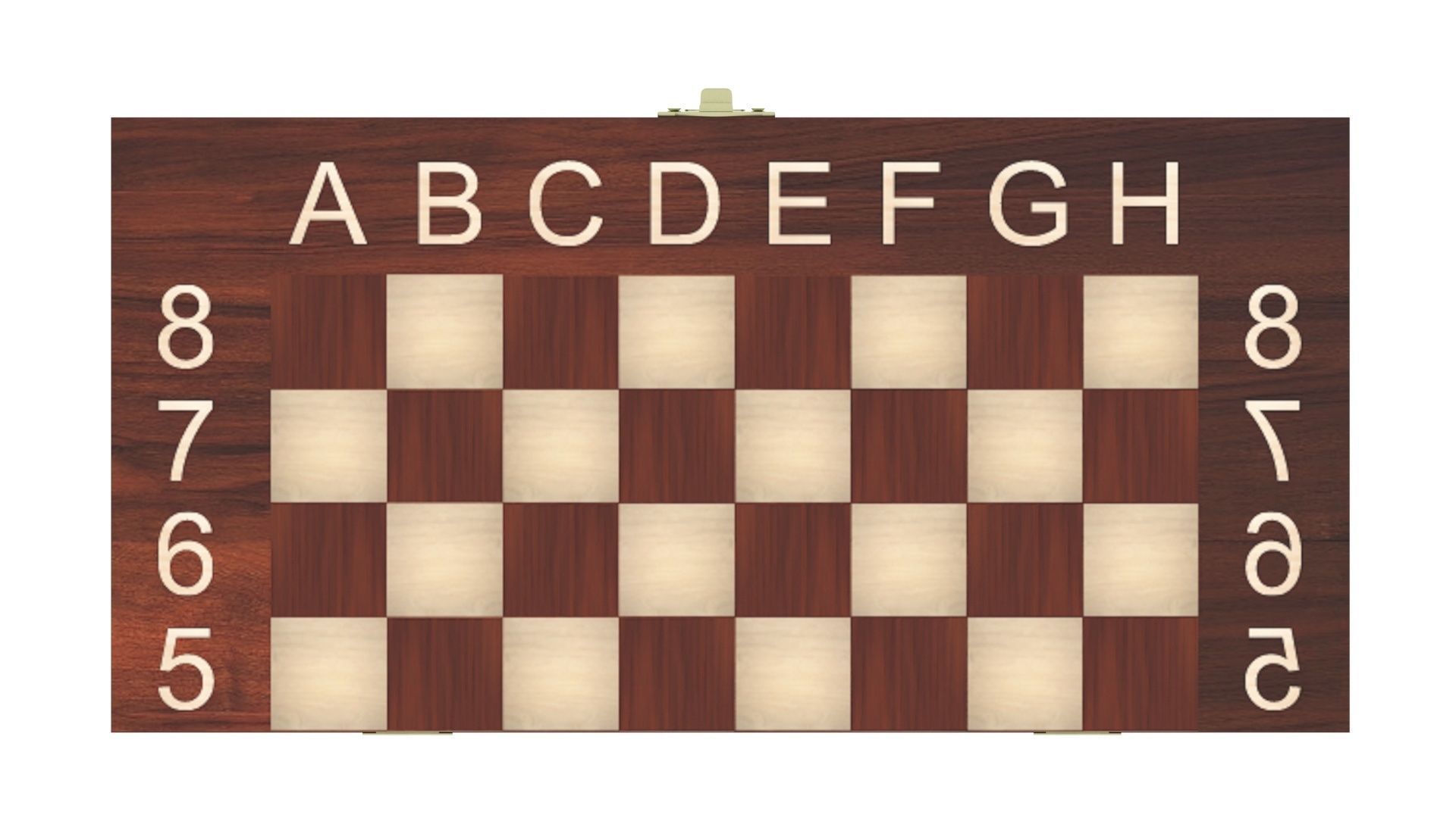 Closed Chess Board 3D model_7