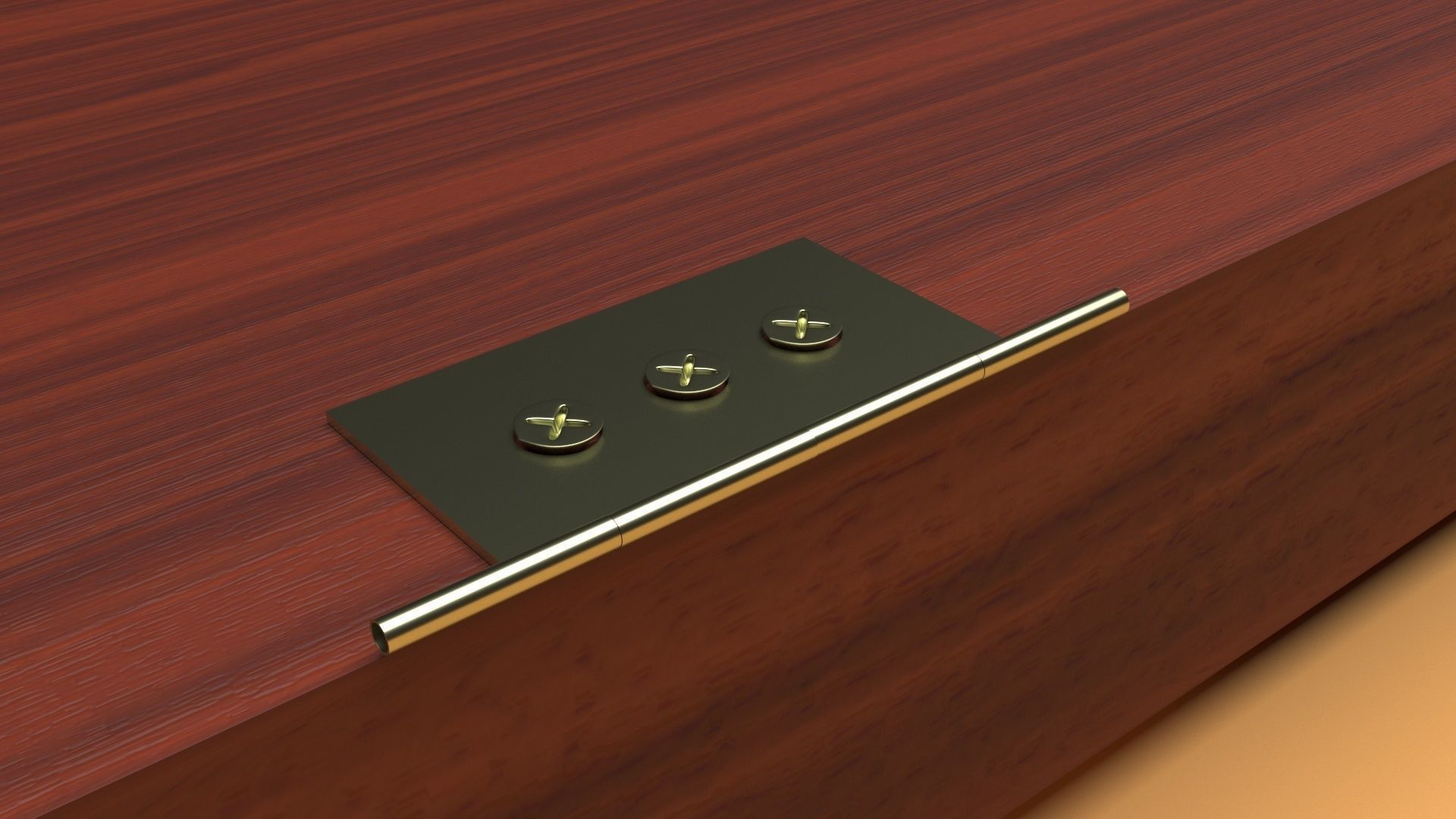 Closed Chess Board 3D model_21