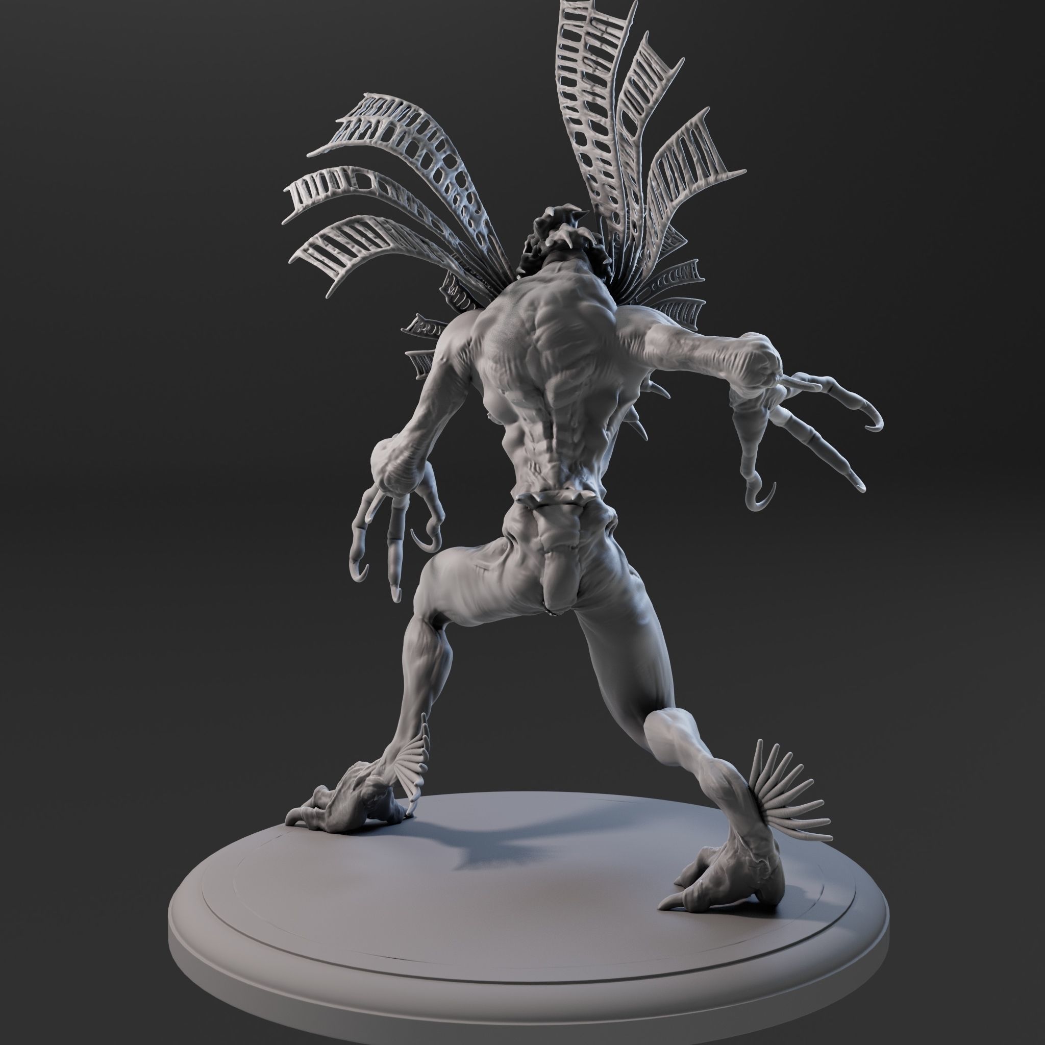 Amphibia High Poly for 3d Print 3D print model_5