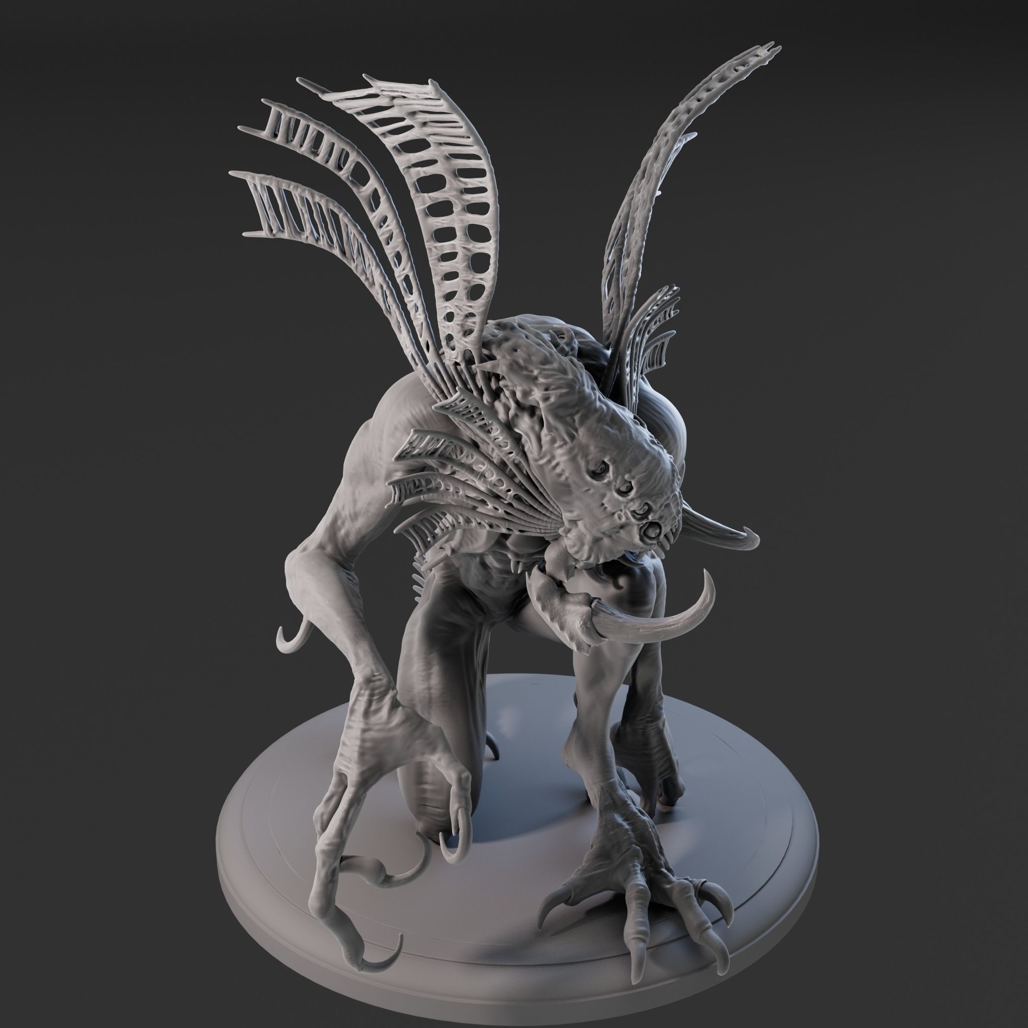 Amphibia High Poly for 3d Print 3D print model_16