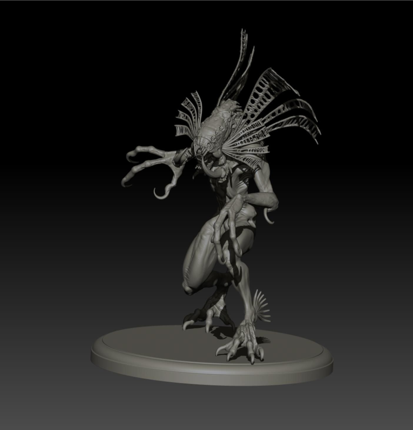 Amphibia High Poly for 3d Print 3D print model_9