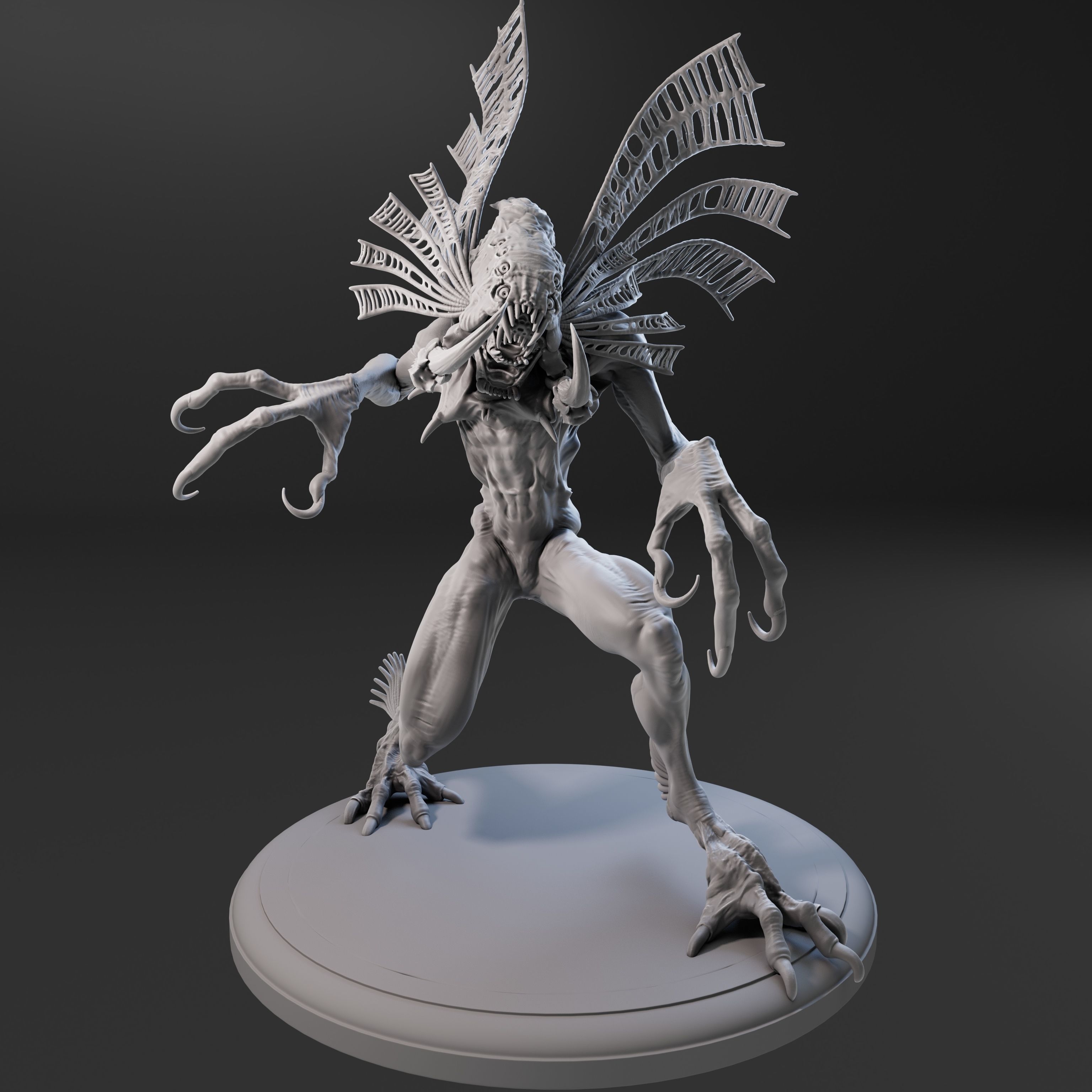 Amphibia High Poly for 3d Print 3D print model_2