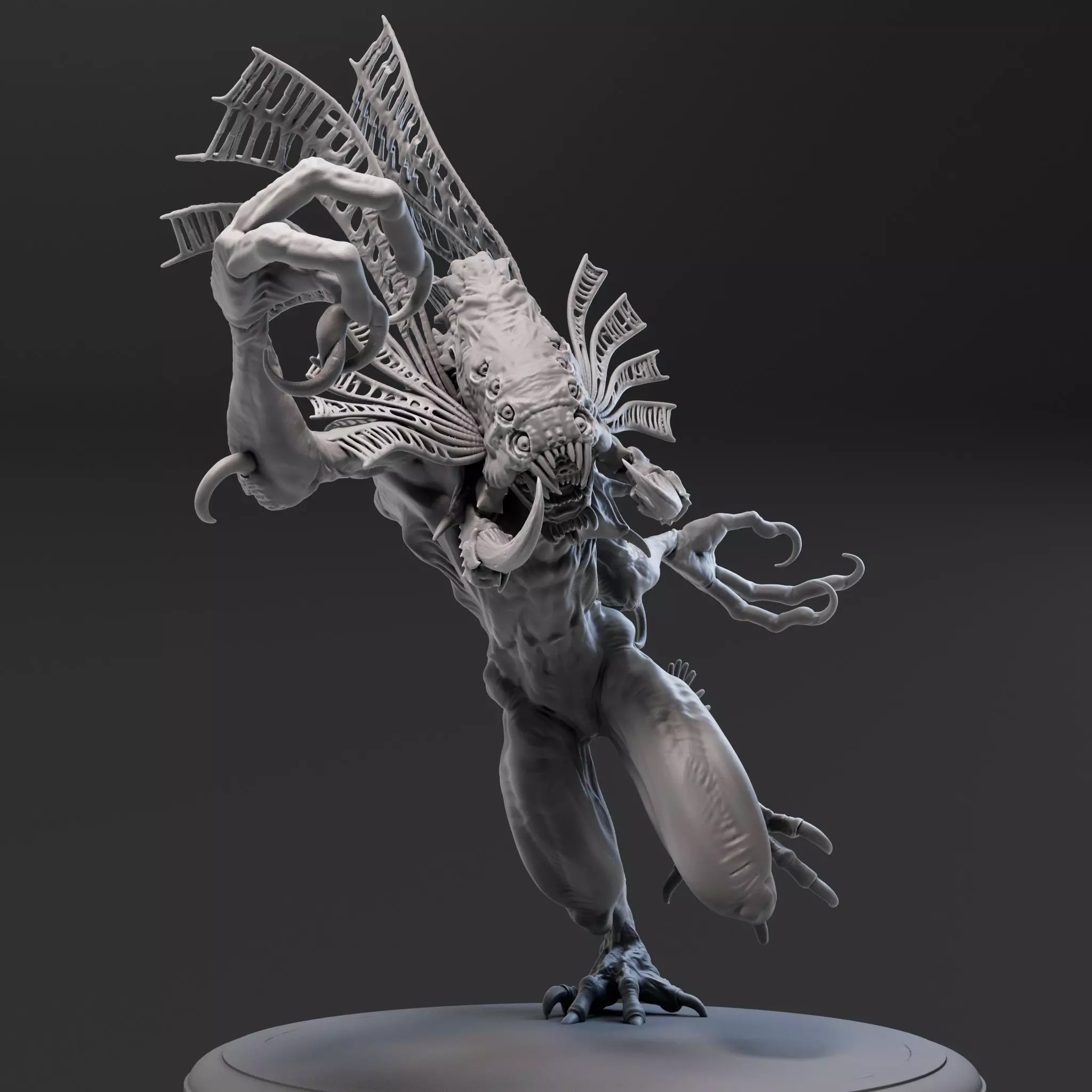 Amphibia High Poly for 3d Print 3D print model_0