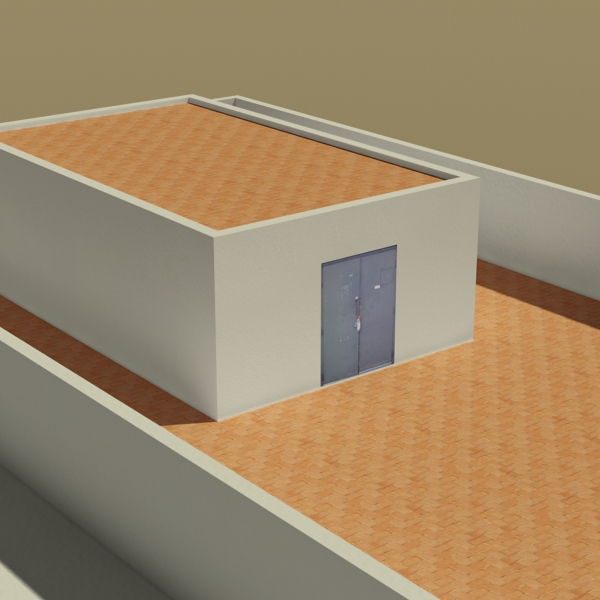 Building Collection 25-28 Low-poly 3D model_15