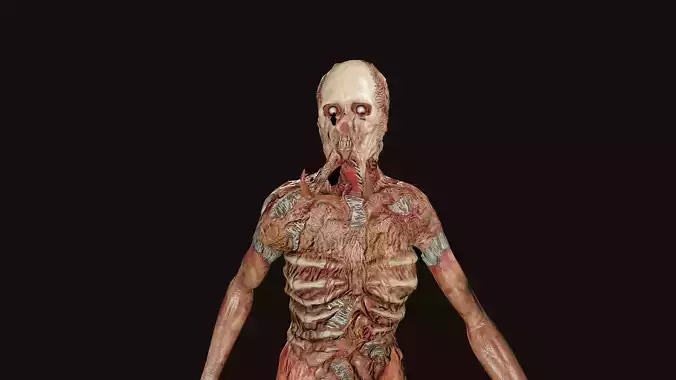 Experiment Low-poly 3D model