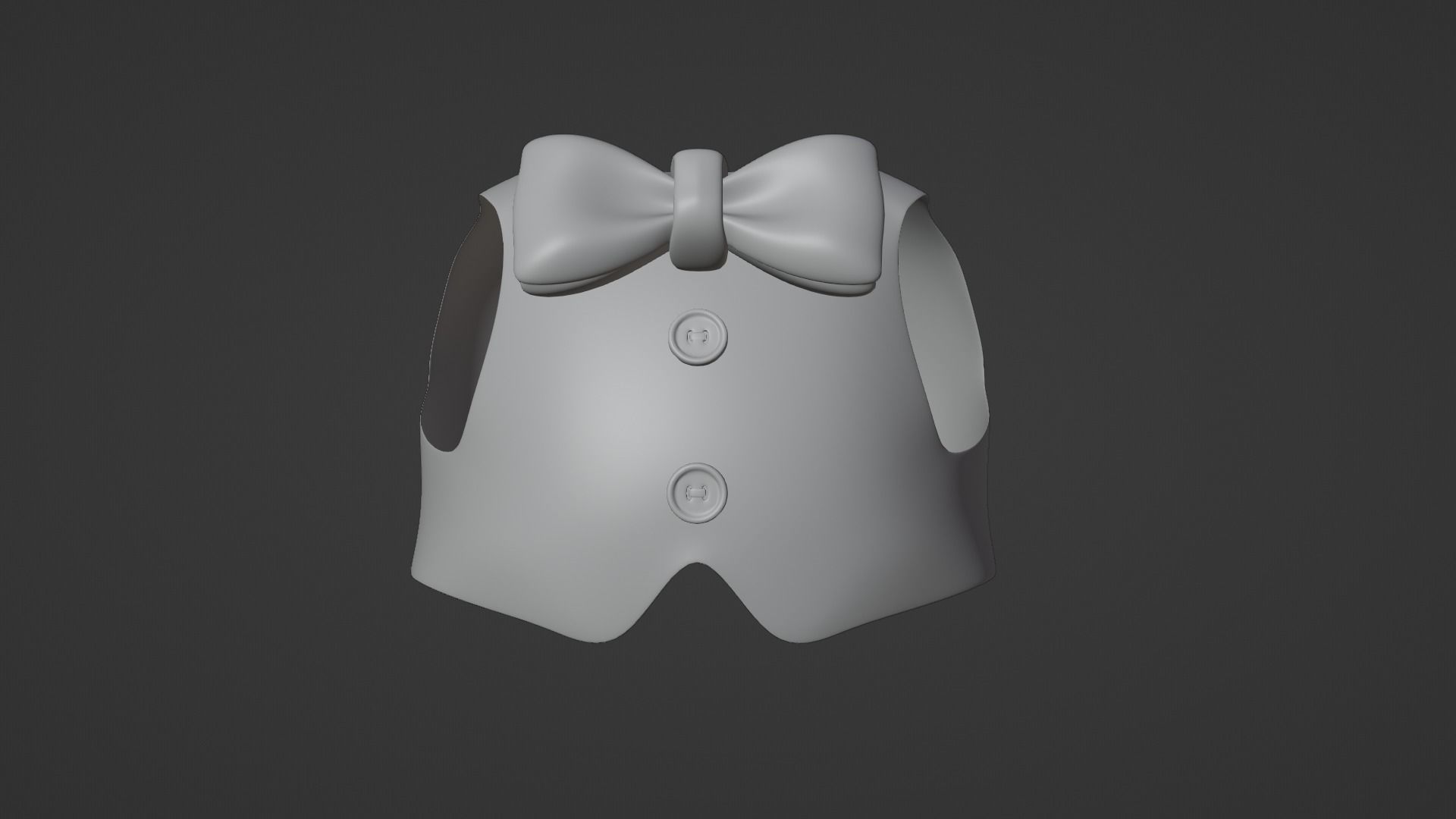 Teddy Bear Toy Brown Stuffed 3D model_9