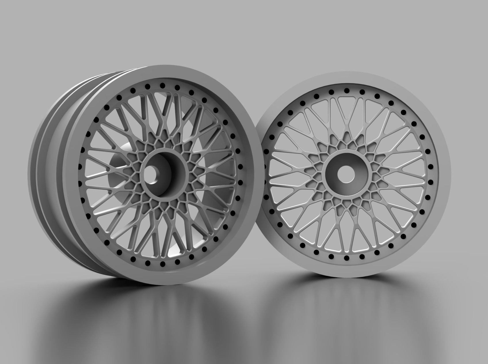 RC Rim BBS RS replica - scale 1-10 3D print model_5