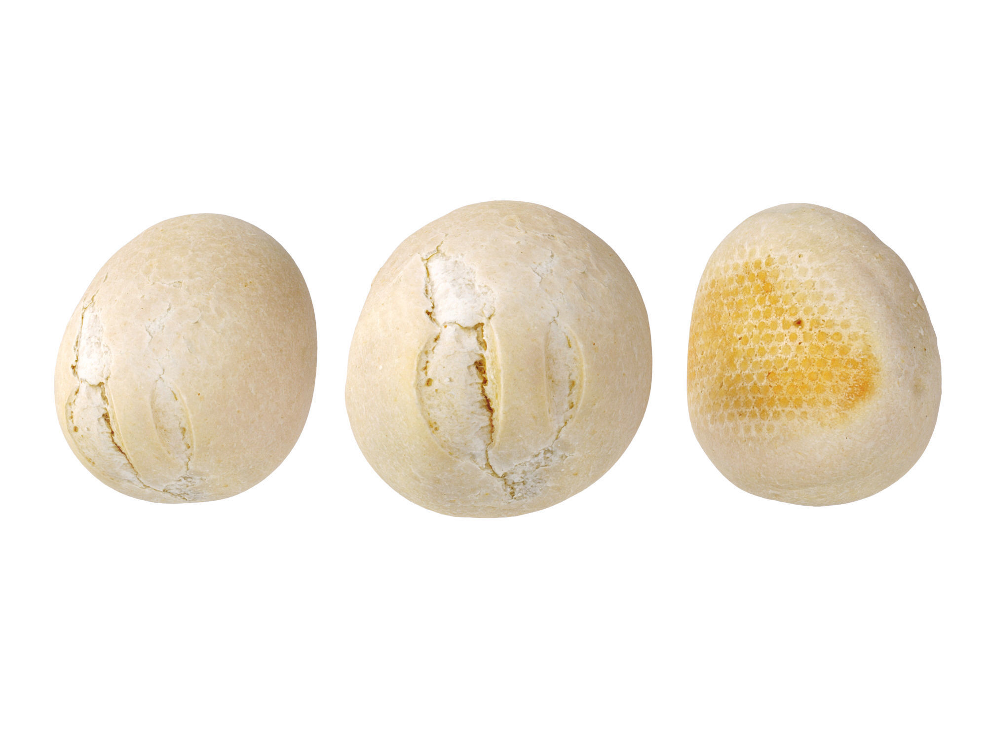 Crusty Rolls Low-poly 3D model_13