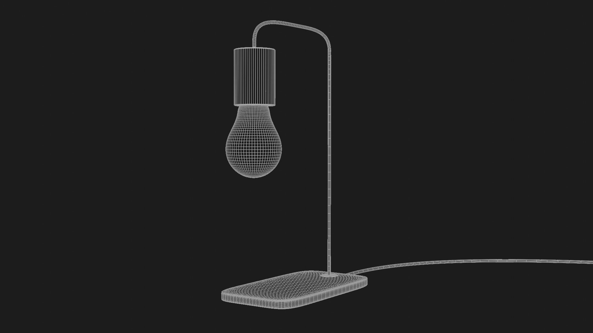IKEA tvarhand table lamp 3D model_7