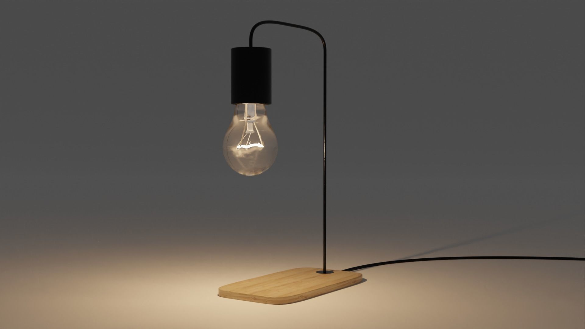 IKEA tvarhand table lamp 3D model_4