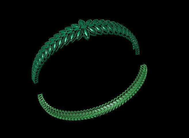 Bracelet 3D model 3D printable | CGTrader
