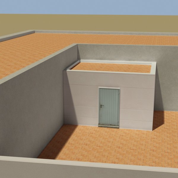 Building Collection 29-32 Low-poly 3D model_55