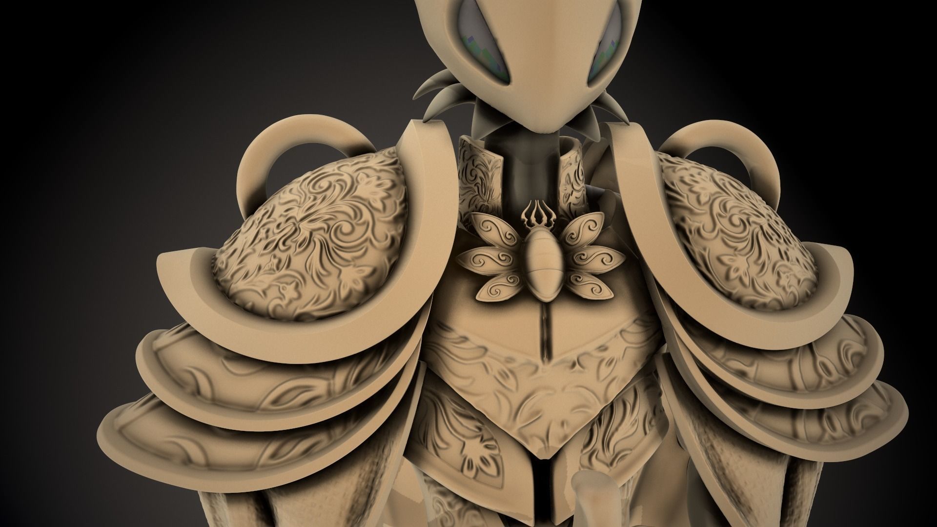 Pure Vessel Hollow Knight 3D print model_25