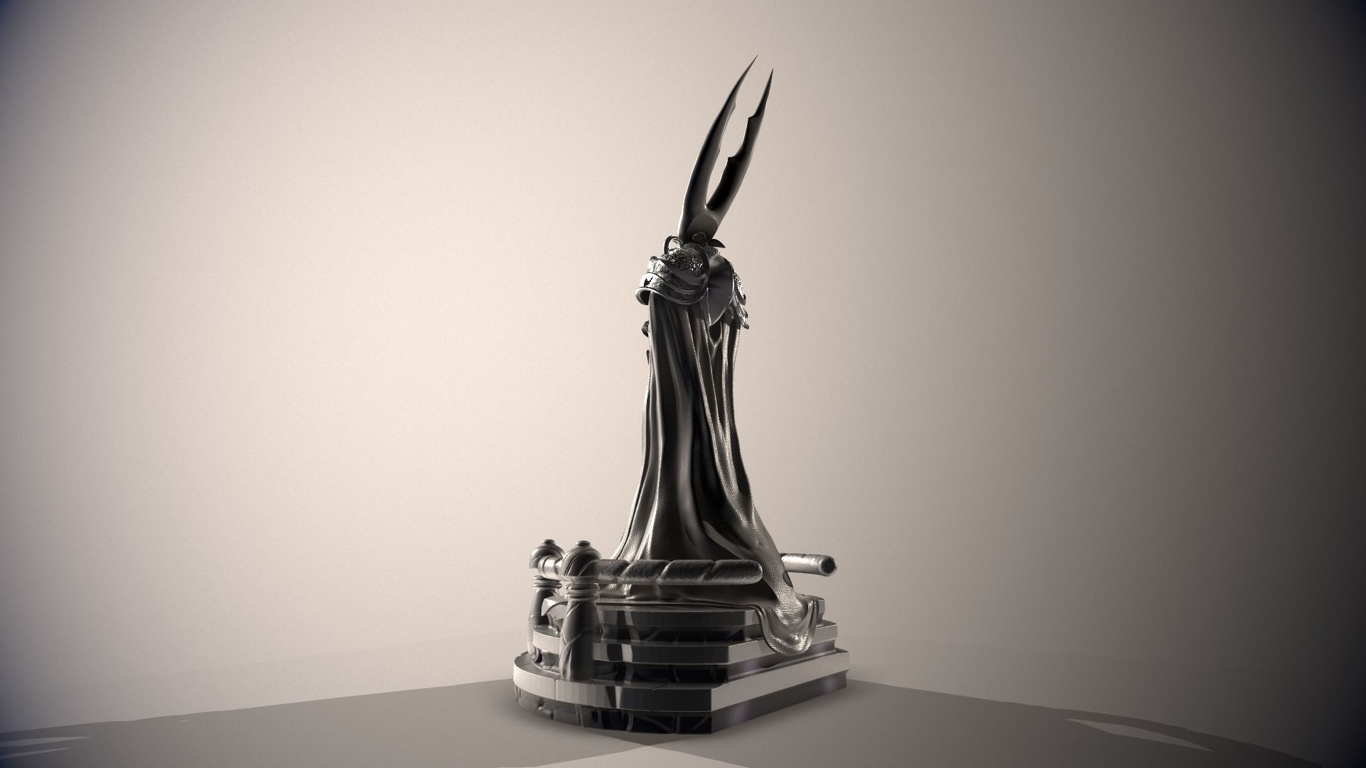 Pure Vessel Hollow Knight 3D print model_12