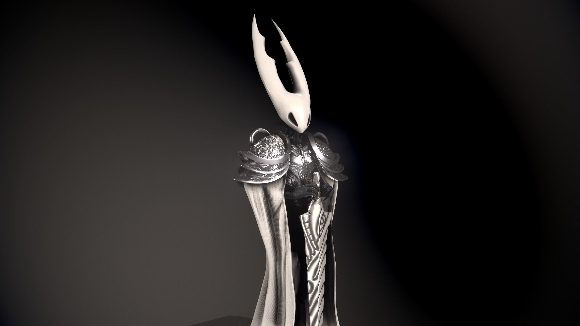Pure Vessel Hollow Knight 3D print model_6