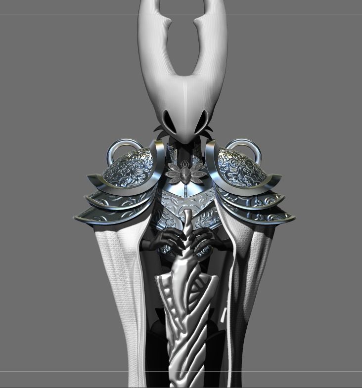 Pure Vessel Hollow Knight 3D print model_16