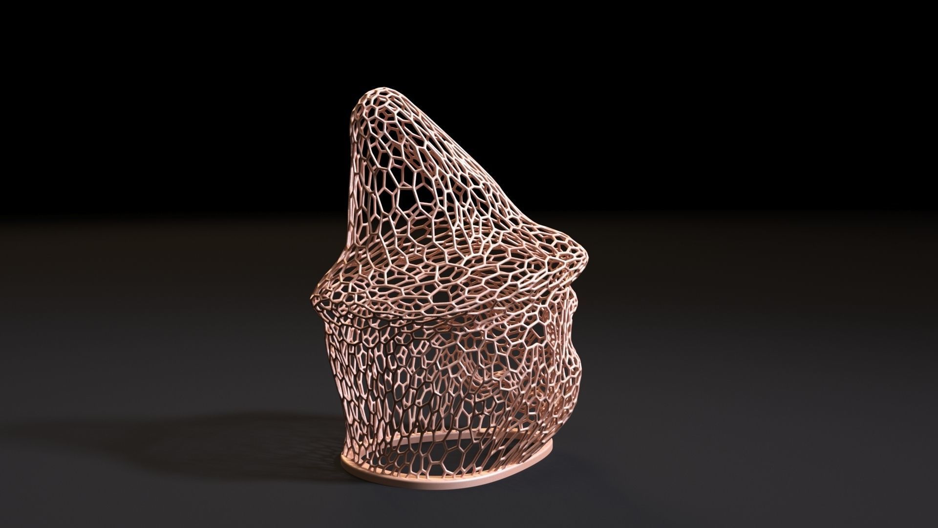 Head scarecrow halloween 3D print model_5