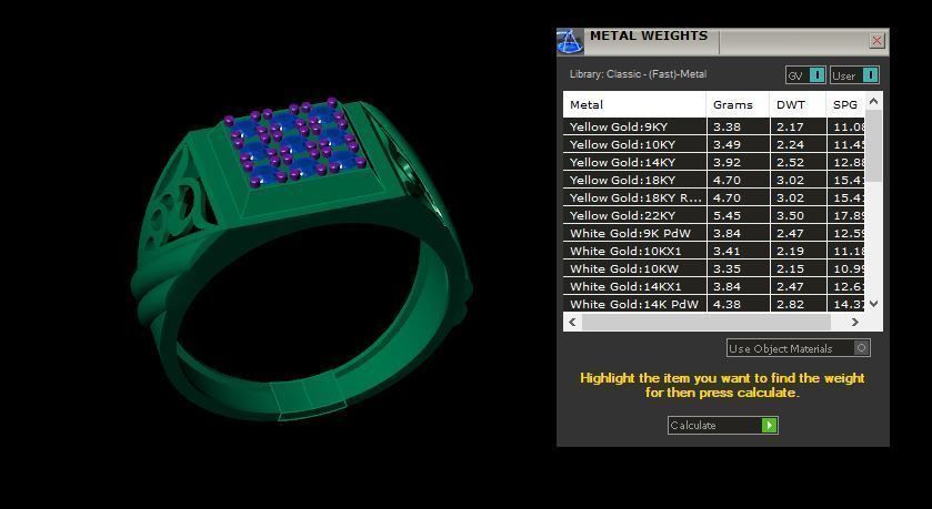 Rings 3D print model_4