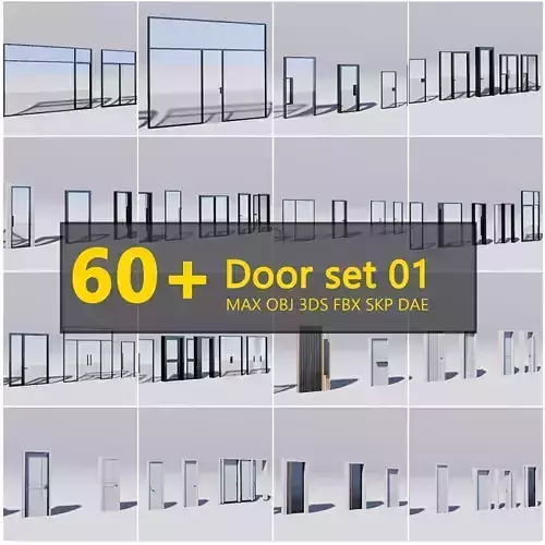 Door Collection - 67 pieces