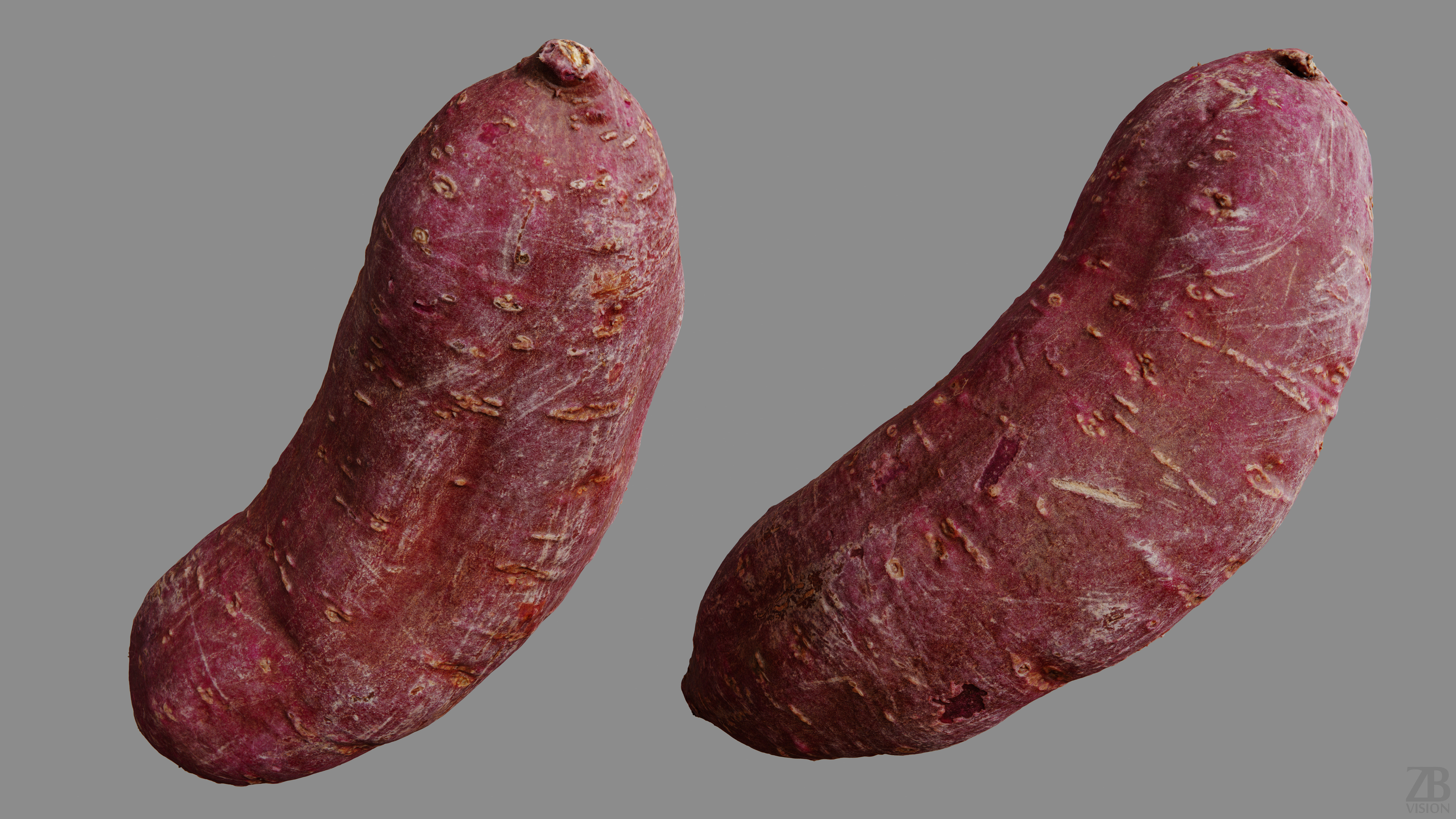 Potato 3D model_9