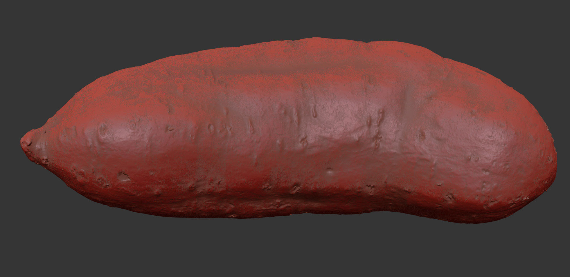Potato 3D model_7