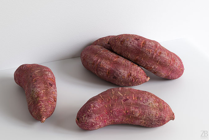 Potato 3D model