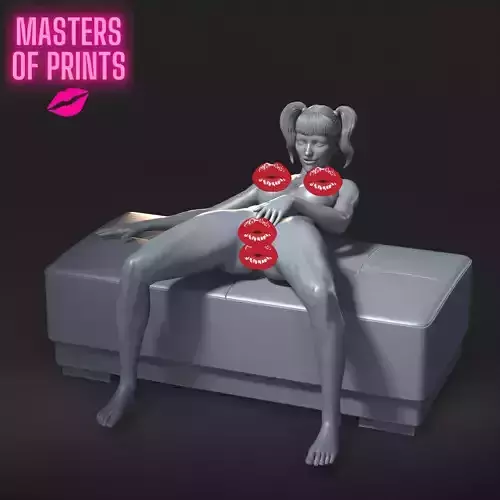 SEXY POSE - NSFW - EROTIC MINIATURE 75 MM SCALE