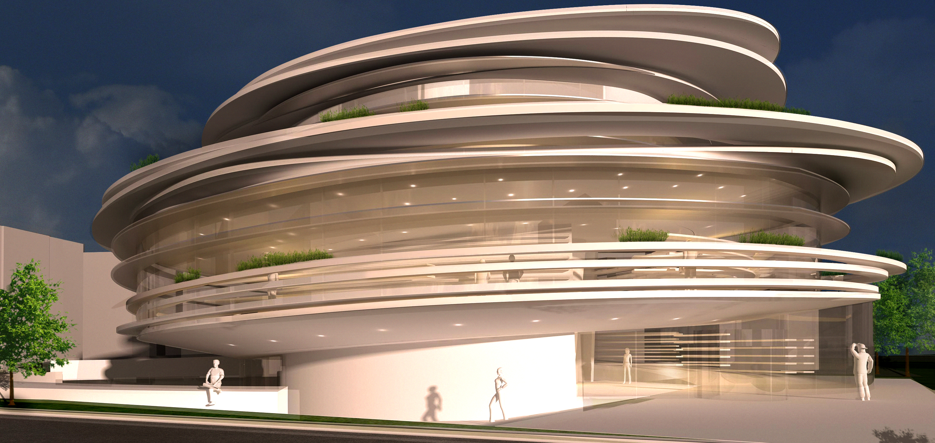Serra building 3D model_1