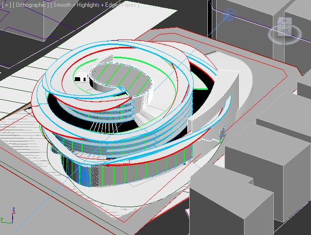 Serra building 3D model_2