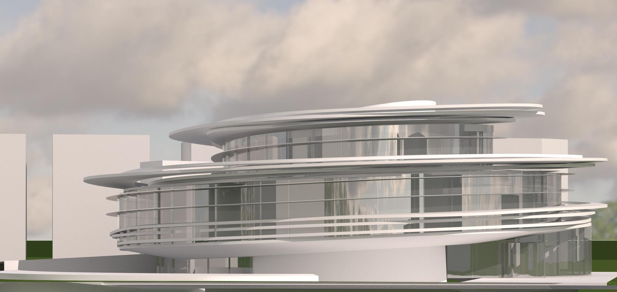 Serra building 3D model_4