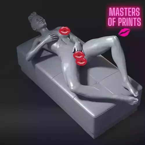 SEXY POSE - NSFW - EROTIC MINIATURE 75 MM SCALE