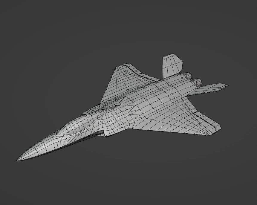 FCAS - Future Combat Air System 3D model_1