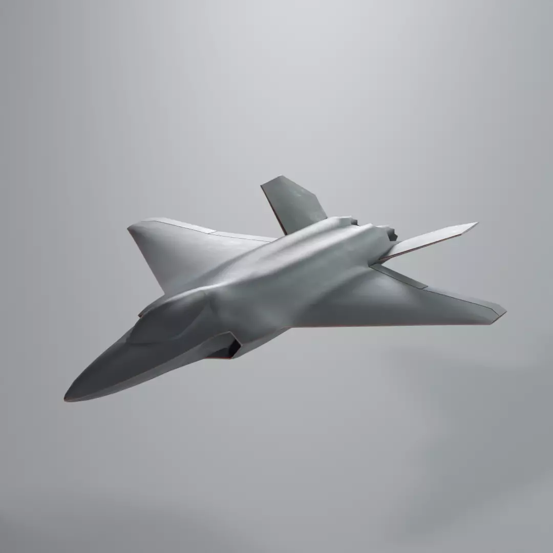 FCAS - Future Combat Air System 3D model_0
