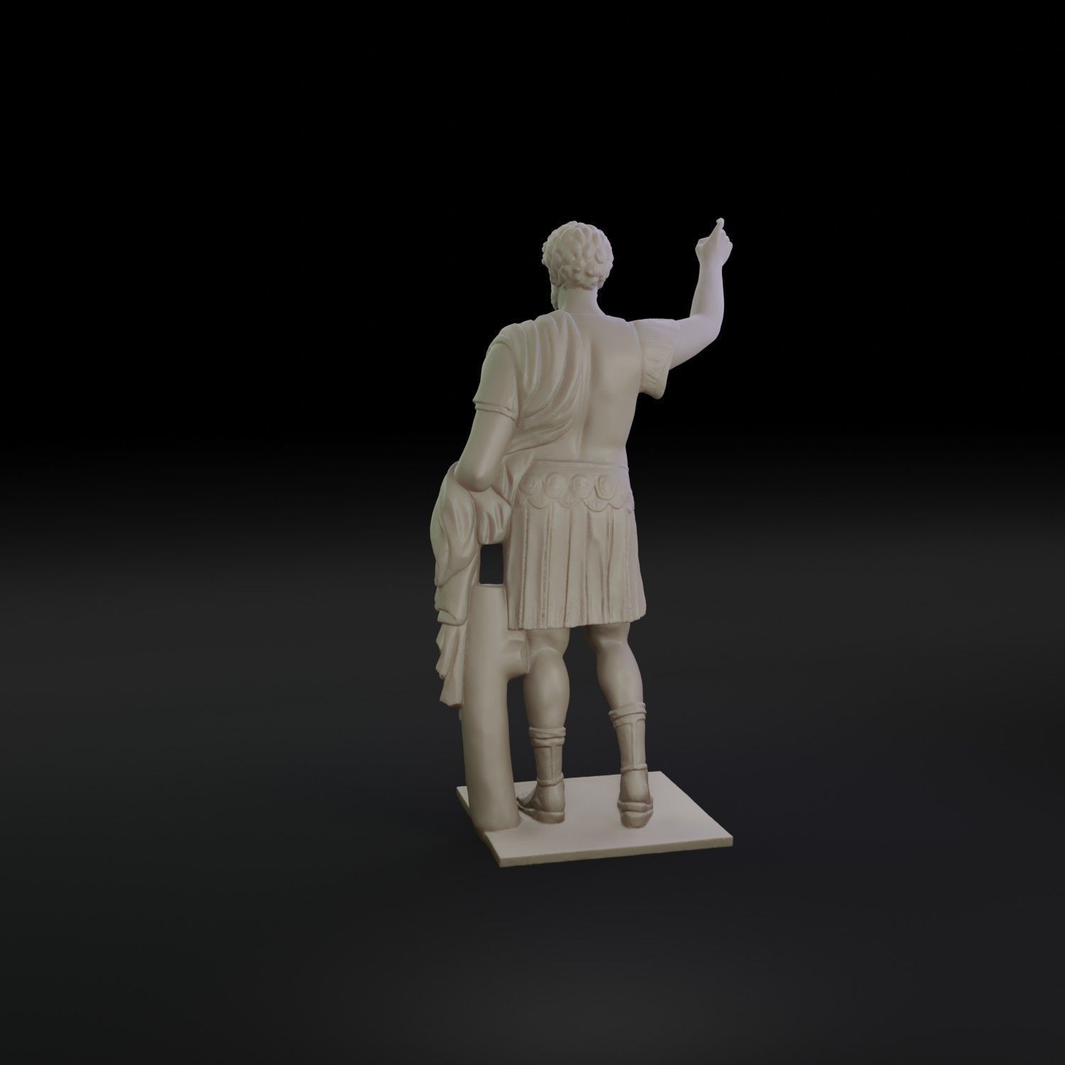 Marc Aurel Statue 3D Print 3D print model_4