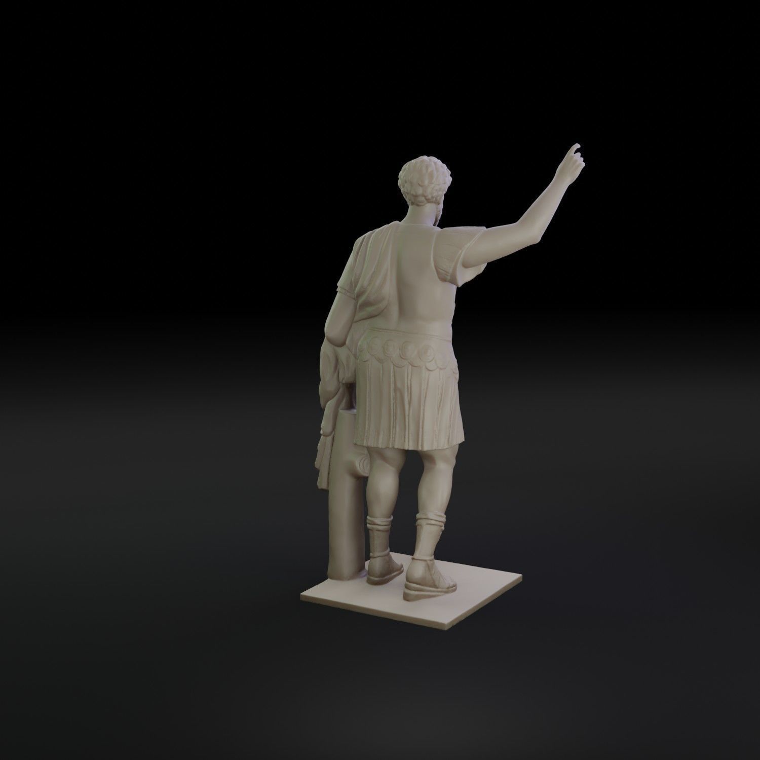 Marc Aurel Statue 3D Print 3D print model_3