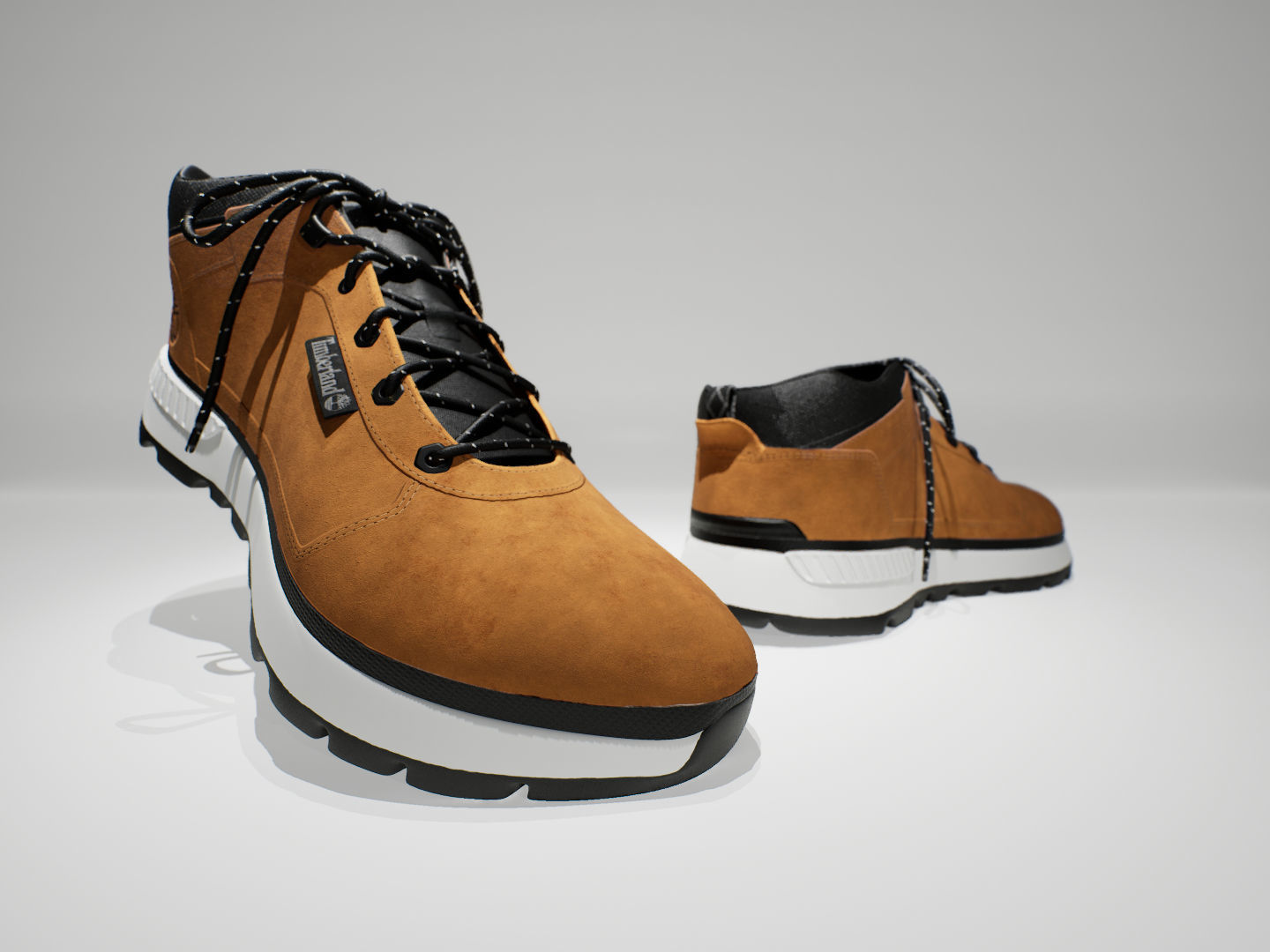 Timberland trekker 3D model_1